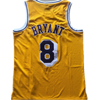 L.A. Lakers #8 Kobe Bryant 1996-97 Throwback Classics Jersey (Yellow)