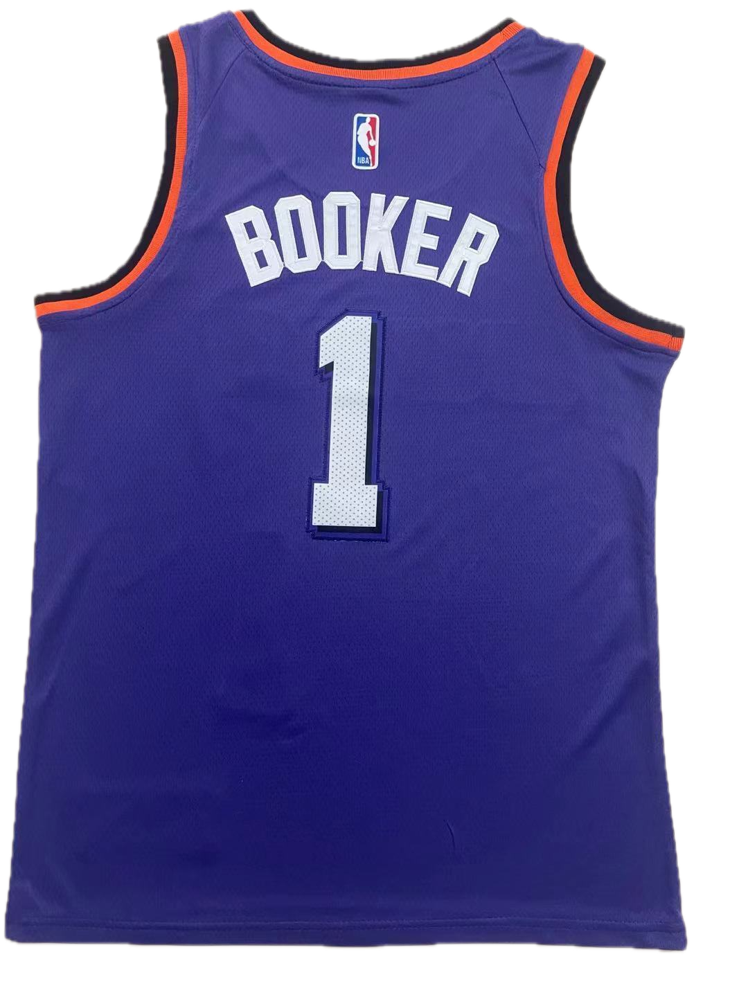 Phoenix #1 Booker (Purple) Sun Splash Jersey