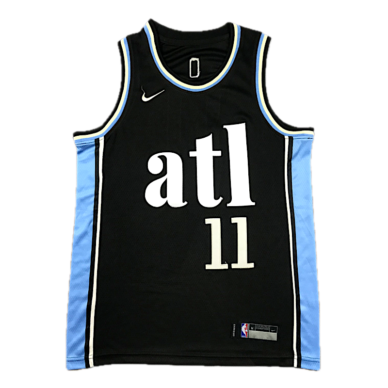 ATL #11 Young (Black/BabyBlue)Swing Jersey