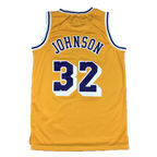 L.A. Lakers #32 Magic Johnson 1984-85 Throwback Classics Jersey (Home - Away)