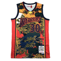 Golden State #30 Steph Curry Japanese Theme Classics Jersey