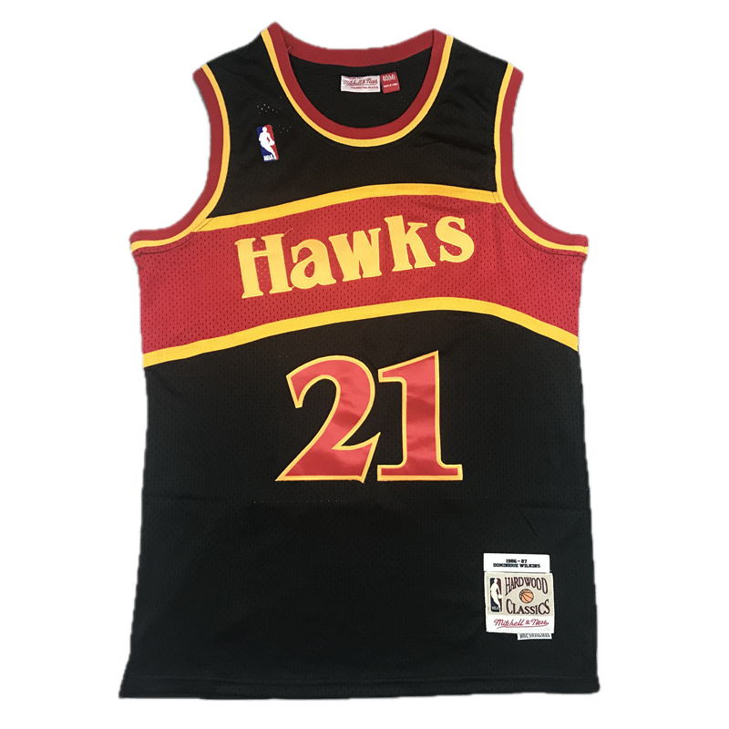 Atlanta Hawks #21 Wilkins 1996-97 Classics Jersey
