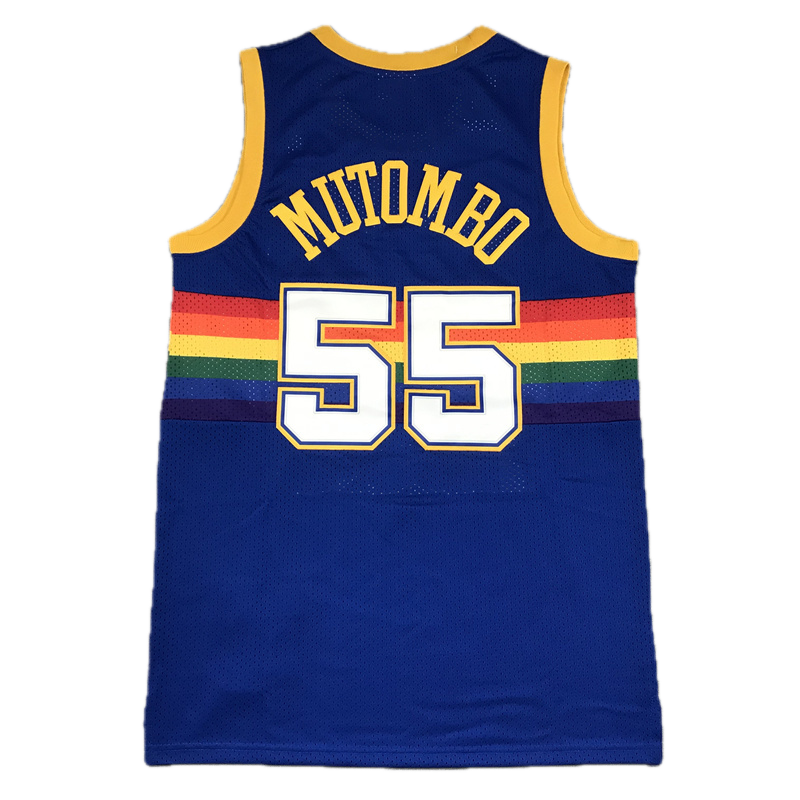 Denver #55 Mutombo 1991-92 Throwback Classics Jersey