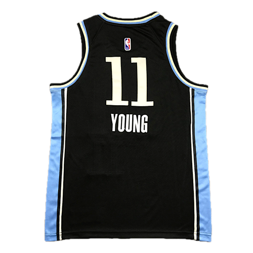 ATL #11 Young (Black/BabyBlue)Swing Jersey