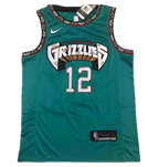 Vancouver Grizzlies #12 Morant Swing Jersey (Teal)