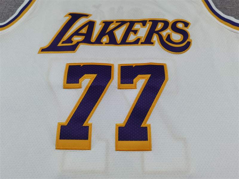 L.A. Lakers #77 Doncic Swing Jersey