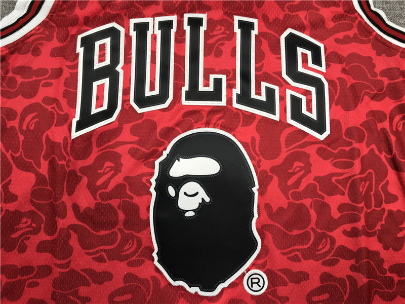 Chicago Bulls #93 BAPE Special Edition Jersey - Special Edition Collab
