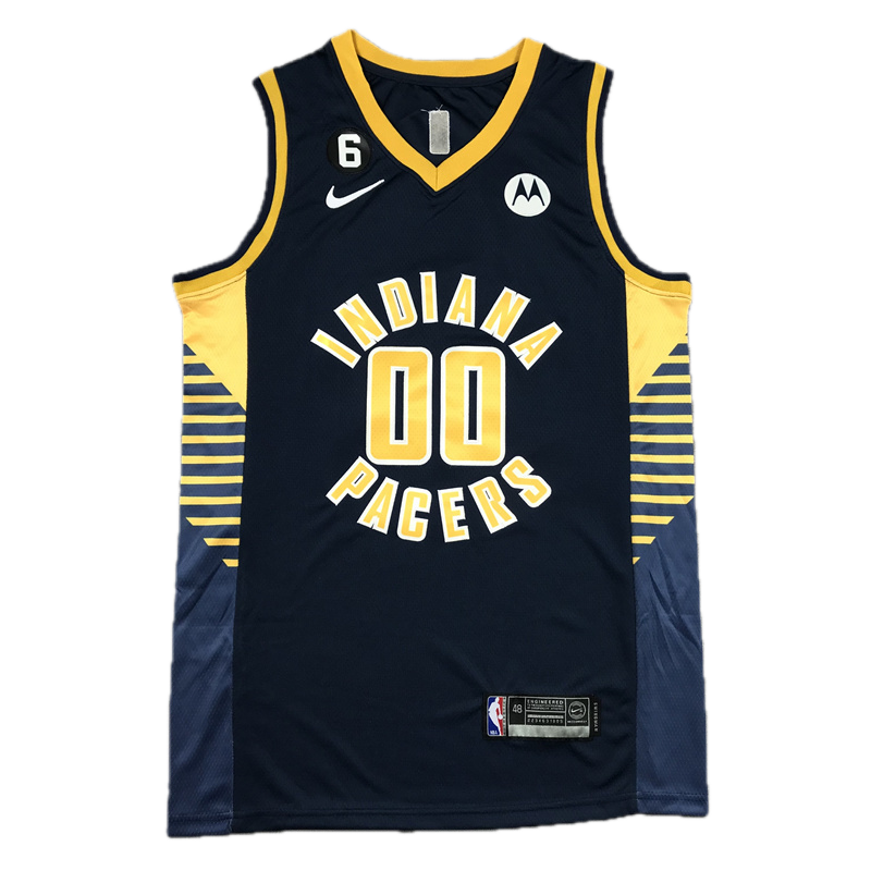 Indiana Pacers #00 Mathurin Swing Jersey