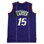 Toronto Raptors #15 Vince Carter Purple Classics Jersey - Authentic Retro