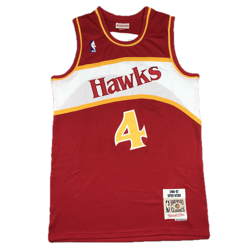 Atlanta Hawks #4 Webb Throwback Classics Jersey