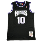Sacramento #10 Bibby (Black/Purp) Classics Jersey