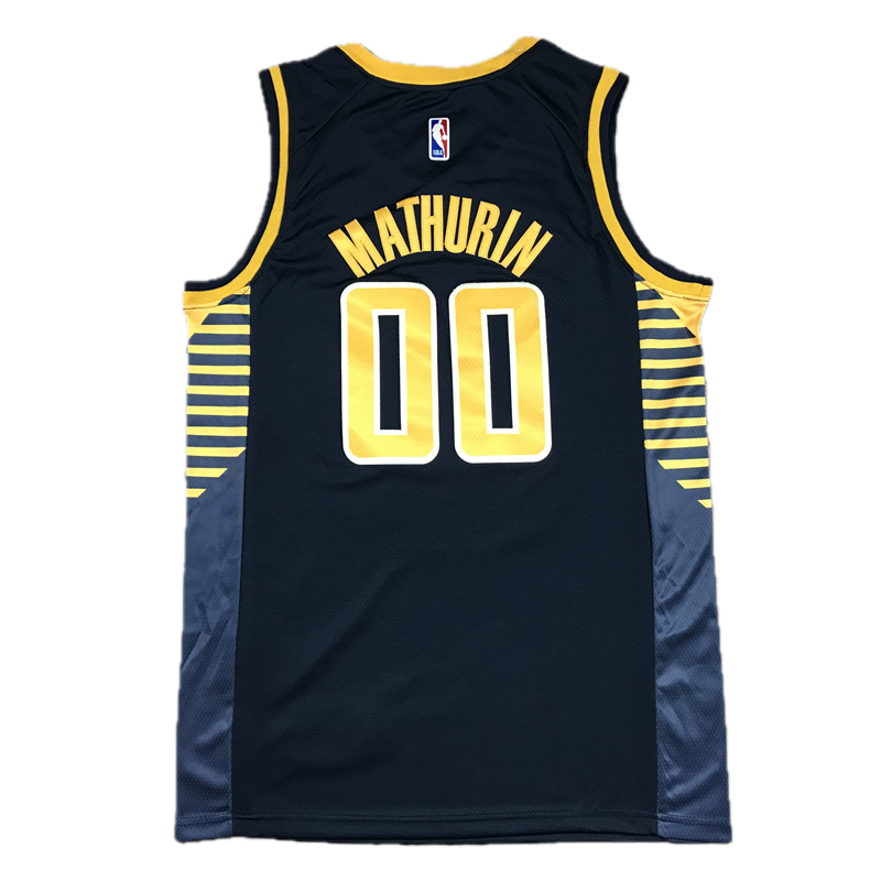 Indiana Pacers #00 Mathurin Swing Jersey