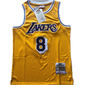 L.A. Lakers #8 Kobe Bryant 1996-97 Throwback Classics Jersey (Yellow)