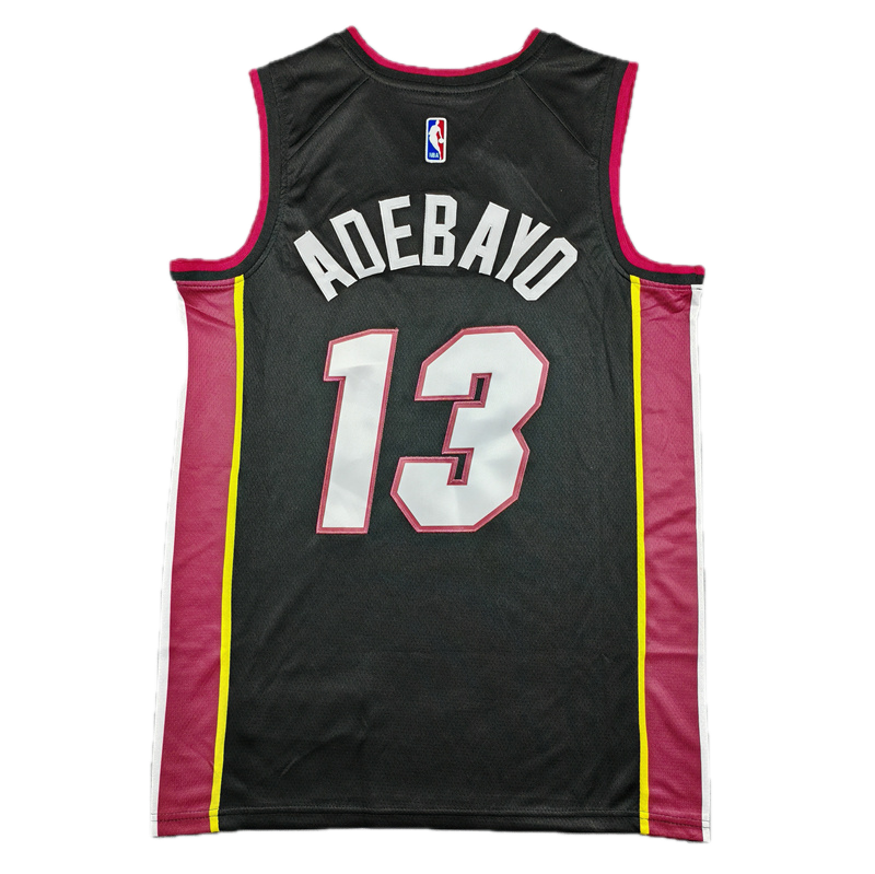 Miami #13 Adebayo Basketball Swing Jersey