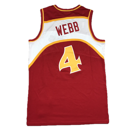 Atlanta Hawks #4 Webb Throwback Classics Jersey