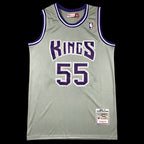 Jason Williams #55 Sacramento Kings Jersey White Purple - Throwback Classic